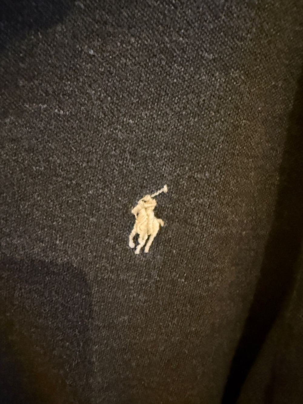 Polo by Ralph Lauren Heathered Charcoal Polo Shirt - Picture 2 of 4